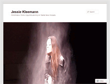 Tablet Screenshot of jessiekleemann.com